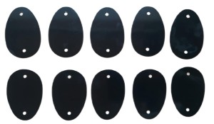 BMW R20 R23 R24 Rubber tank cover plate 10 pcs