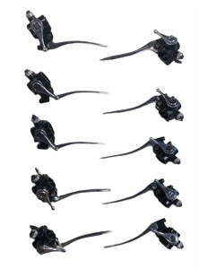 BMW R51/2 Steering wheel fittings Handle light switch and retarder 10 pcs