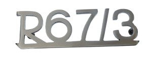 BMW R67/3 Logo błotnika 