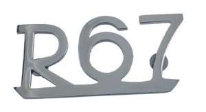 BMW R67 Logo błotnika