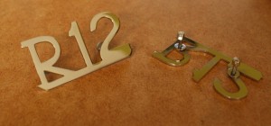 BMW R12 Fender logo