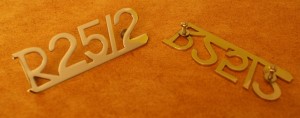 BMW R25/2 Fender logo