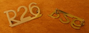 BMW R26 Fender logo