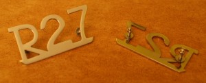 BMW R27 Fender logo