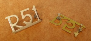 BMW R51 Logo błotnika