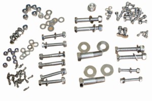 Steib TR500 Śruby nierdzewne polerowane zestaw tr500 na resorach