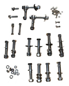 Steib s350 Polished stainless steel screw set