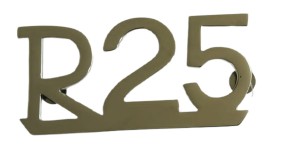 BMW R25 Logo błotnika