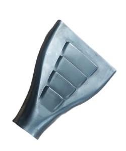 BMW R11 Żebrowana końcówka układu wydechowego BMW do modeli R11, R52, R42, R62, R57, R63, R16, R47