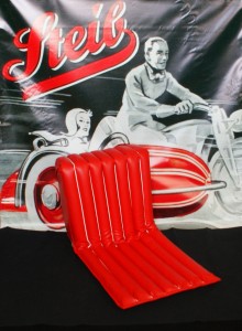 Steib S500 S501 S350 Nr. 28 Nr.31 Seat with piping on foam, red